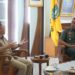 Kunjungan Kerja Brigjend TNI Danrem 061/ Surya kencana ke Balai Kota Sukabumi