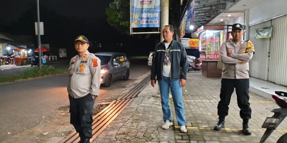 Kapolsek Kebon Pedes Memimpin Kegiatan KRYD Malam Minggu Antisipasi Cegah C3