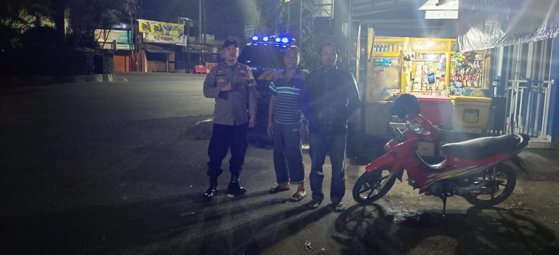Cegah Kejahatan Malam Hari, Polsek Sukaraja Gelar Patroli KRYD