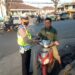 Ops Keselamatan Lodaya 2023,Unit Lantas Polsek Cisaat   Berikan Teguran Humanis Tertib Berlalu lintas