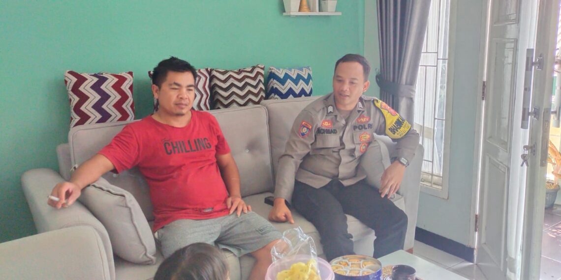 Bhabinkamtibmas Kel. Nanggeleng Sambang Warga Binaan.