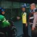 Unit Samapta Polsek Cibeureum laksanakan Patroli rutin di Perumahan dan berikan himbauan Kamtibmas kepada Security