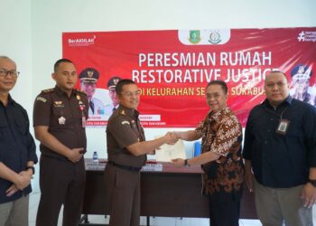 Wakil Wali Kota Sukabumi Resmikan Rumah Restorative Justice