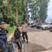 personil polsek kadudampit melaksanakan giat patroli rutin di tempat wisata