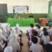 Polsek Sukaraja Hadiri Kegiatan Masa Pengenalan Lingkungan Sekolah (MPLS) SMP Negeri 1 Sukaraja 2023