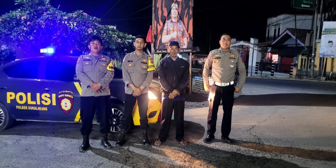 Patroli Strong Point Malam Hari Wujudkan Situasi Kamtibmas Yang Aman