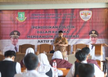 Wali Kota Sukabumi Hadiri Kegiatan Program Pendidikan Politik