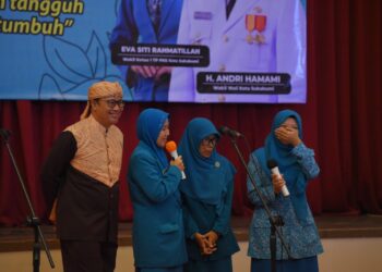Wali Kota Sukabumi Hadir di Peringatan Hari Kesatuan Gerak PKK ke-51 Tahun Tingkat Kota Sukabumi