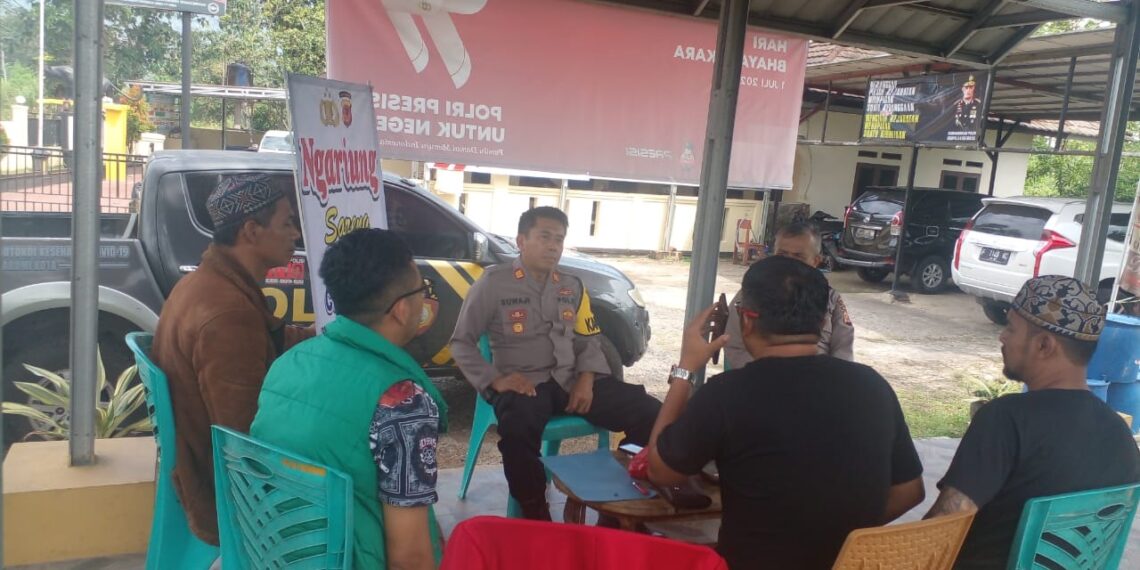 Jaga Kondusifitas, Kapolsek Cibeureum Gelar Ngariung Sareng Warga, Tokoh Pemuda dan Masyarakat