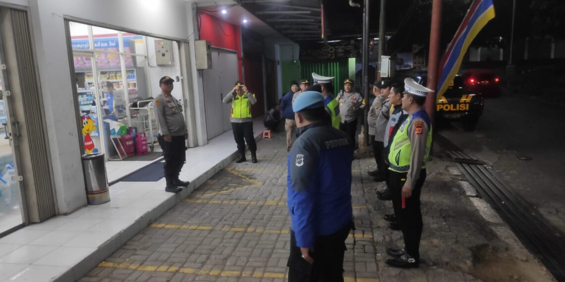 Personil gabungan Polsek Rayon Timur Polres Sukabumi Kota Gelar Patroli KRYD Gabungan