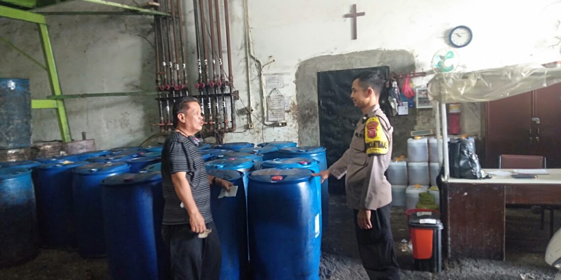 Bhabinkamtibmas Kel. Cikondang Sambang dan himbau Kamtibmas kepada warga binaan.