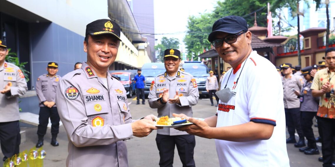 Wujudkan Pemilu Damai 2024, Polri Bersama Wartawan Gelar Bhayangkara Presisi Seven Soccer Cup