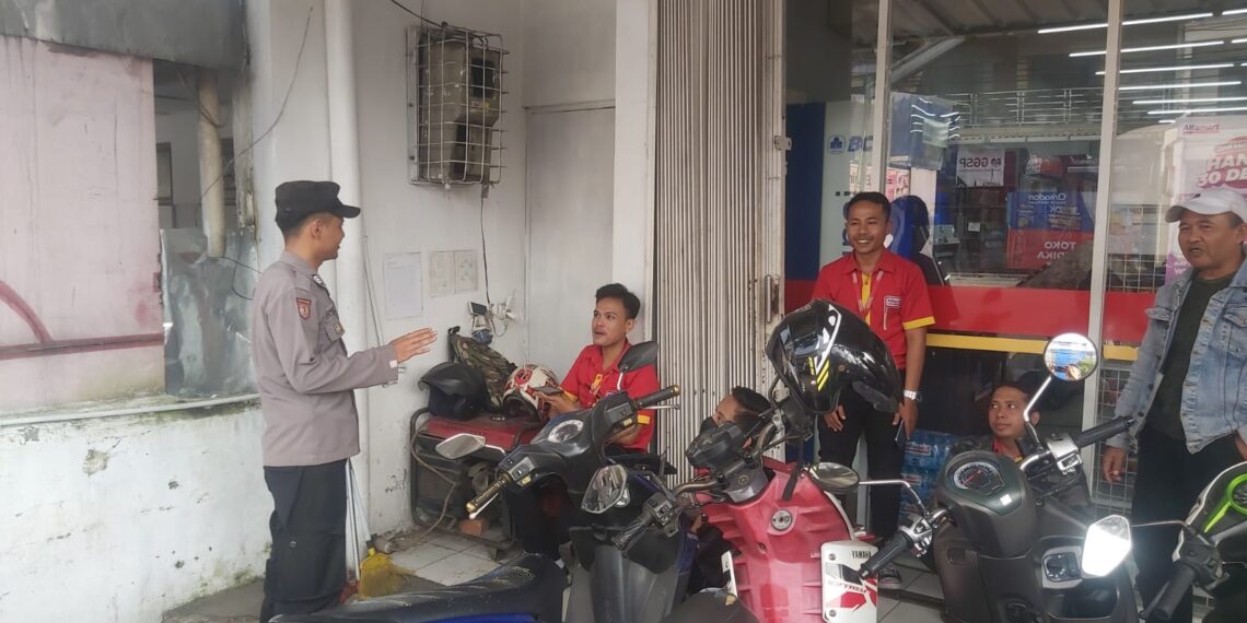 Unit Samapta Polsek Gunungpuyuh Melaksanakan giat Patroli dialogis secara rutin