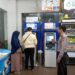 Anggota Unit Samapta Polsek Gunungpuyuh Polres Sukabumi Kota Polda Jabar melaksanakan kegiatan patroli cegah kriminalitas di Gerai ATM Bank BCA Alfamidi