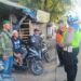 Unit Lantas Polsek Sukaraja melaksanakan Sosialisasi ETLE dan Dikmas Lantas kepada para Tukang Ojek dan para Sopir Angkot