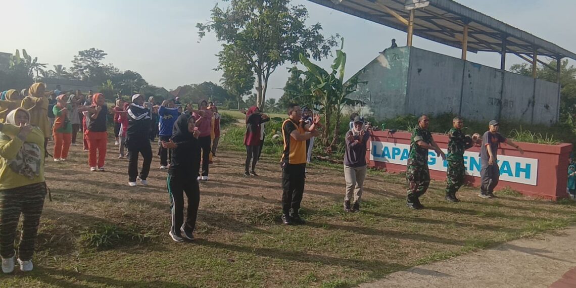 Perkuat Sinergitas antara 3 (Tiga) Pilar Pemerintahan Camat Warudoyong Gelar Olah Raga Bersama Membangun Warudoyong ( BMW)