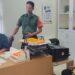 Sinergitas TNI-POLRI Bhabinkamtibmas bersama Babinsa    sambangi Warga Binaan.