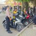 Unit Samapta Polsek Cisaat  Sampaikan Pesan Kamtibmas Pada Masyarakat