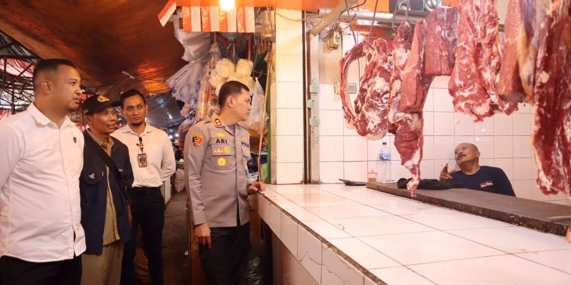 Antisipasi Kenaikan Harga Bapokting, Satgas Pangan Kota Sukabumi Sidak ke Pasar