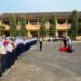 Kapolsek  Warudoyong Jadi Pembina Upacara Bendera di SMPN 10 Kota Sukabumi
