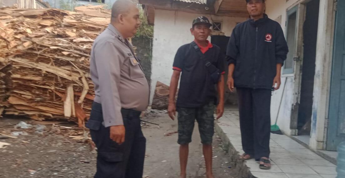 Polsek Gunungguruh Patroli Dialogis, Sampaikan Pesan Kamtibmas kepada Warga binaannya