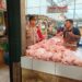 Kapolsek Sukaraja Polres Sukabumi Kota melakukan kegiatan pengecekan dan monitoring langsung harga daging ayam