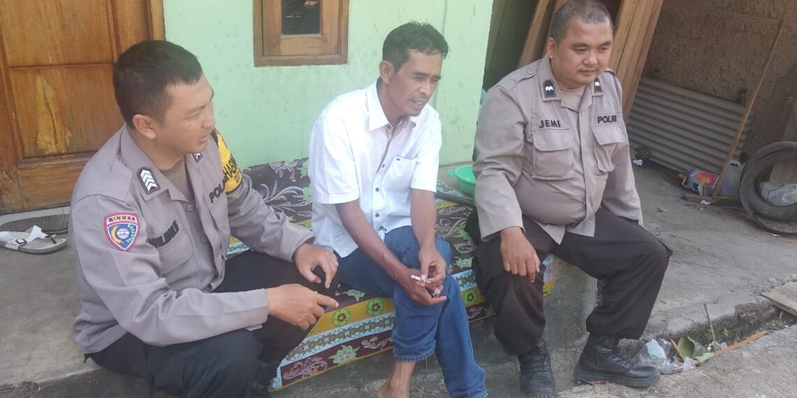 Bhabinkamtibmas Polsek Gunungguruh Sambangi Warga Binaannya