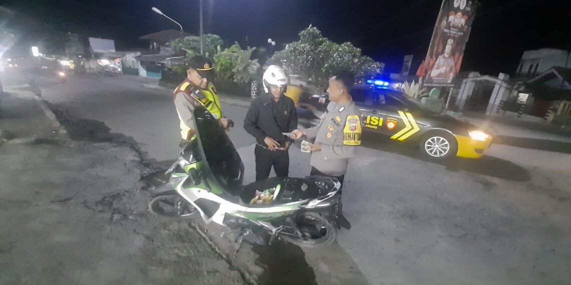 Polisi Gencarkan Razia Sepeda Motor yang Gunakan Knalpot Brong