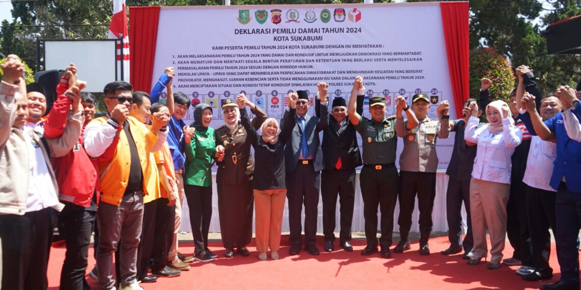 18 Parpol Deklarasikan Pemilu Damai Tahun 2024