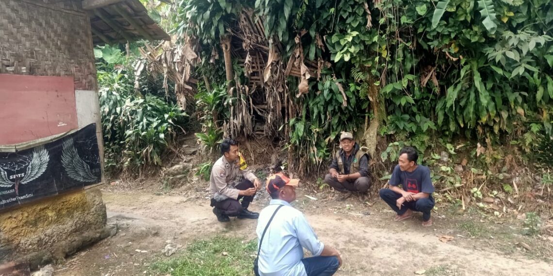Bhabinkamtibmas Polsek Sukabumi Laksanakan Patroli Dialogis