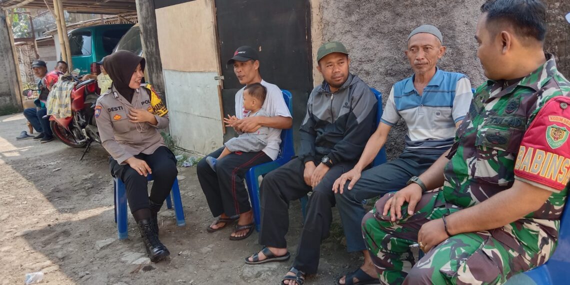 Bhabinkamtibmas Lakukan Sambang Kepada Warga Binaan
