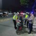 Polisi Gencarkan Razia Gabungan Rayon Timur Dengan Sasaran Sepeda Motor yang Gunakan Knalpot Brong