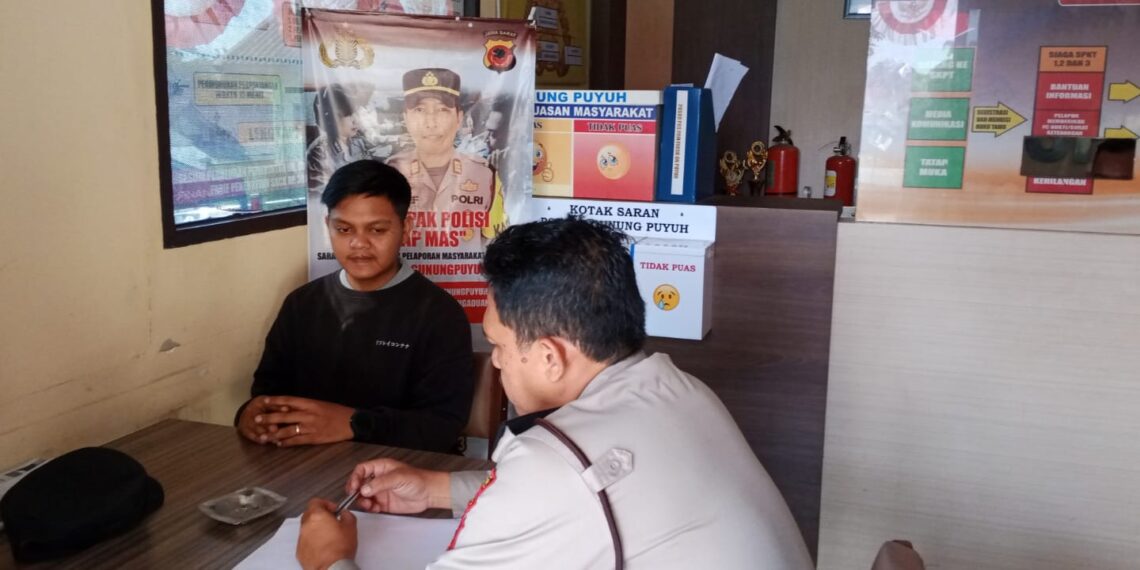 SPKT Polsek Gunungpuyuh Terus Tingkatkan Pelayanan Kepada masyarakat Yang Hendak membuat Surat Kehilangan