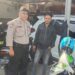Dialogis dengan Warga, Patroli Polsek Cisaat Sampaikan Pesan Kamtibmas