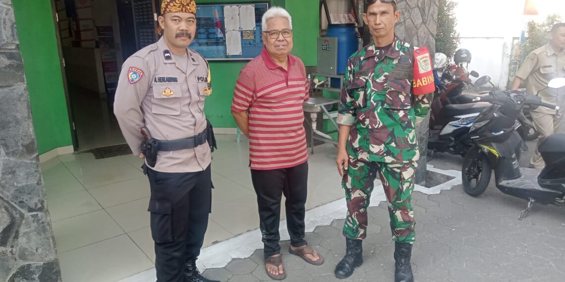 Datangi Warga Langsung, Babinkamtibmas Berikan Himbauan Gukamtibmas