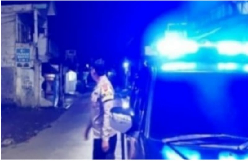 Polsek Kadudampit Patroli Jam Malam Rawan Gukamtibmas