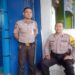 Bentuk kemitraan kamtibmas , Bhabinkamtibmas Polsek Cisaat sambangi Petugas Satpam