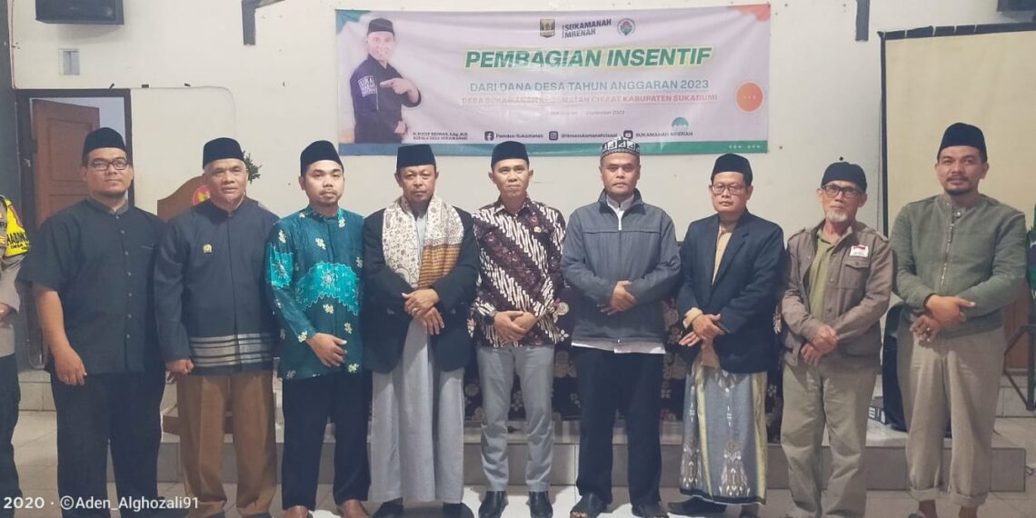 Bhabinkamtibmas Polsek Cisaat dan Babinsa Jalin Komunikasi Dengan Tokoh Agama