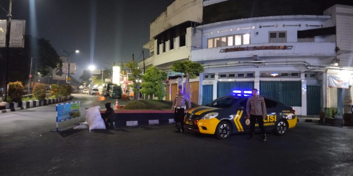 Polsek Cikole Laksanakan Giat Patroli Strong Point