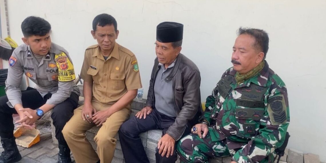Sinergitas TNI-POLRI Bhabinkamtibmas dan Babinsa Sambangi Warga Binaan.