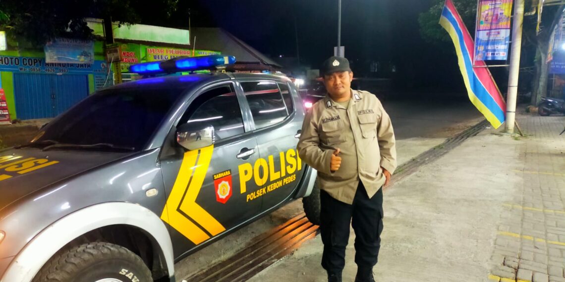 Unit Samapta Polsek Kebon Pedes Patroli Jam Malam Rawan Gukamtibmas