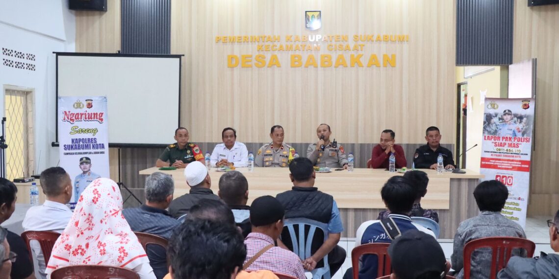 Ajak Peran Aktif Warga Jaga Kamtibmas, Polres Sukabumi Kota Sediakan Program Unggulan