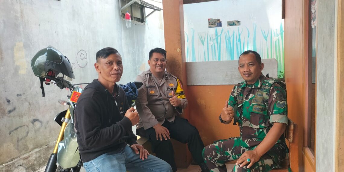 Sambangi Warga, Polisi di Kota Sukabumi Sampaikan Imbauan Kamtibmas