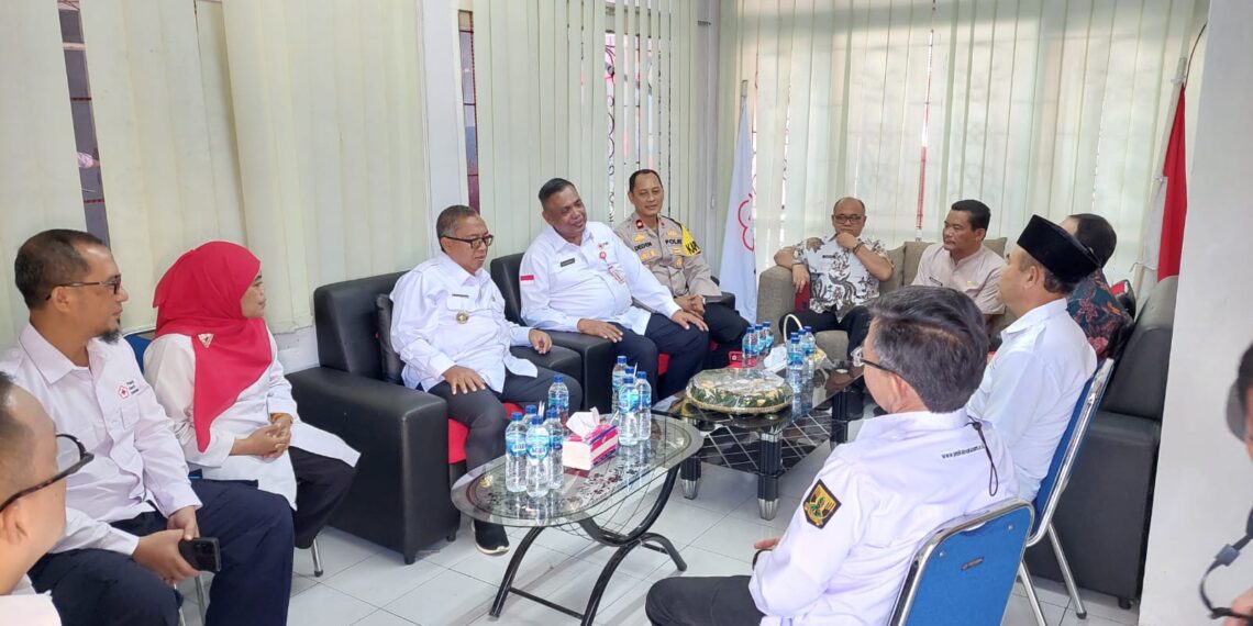 Kapolsek  Cisaat Hadiri Peringatan  HUT PMI ke-78 Tahun 2023  PMI Kab.Sukabumi
