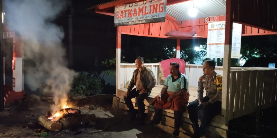 Polsek Cikole Kontrol Pos Ronda Yang Ada Diwilayah nya