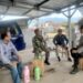 Sinergitas TNI-Polri Melaksanakan Sambang / Silaturahmi Kamtibmas Kepada warga