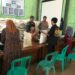 monitoring Pelaksanaan Pembagian Bansos Beras Kepada Warganya, Bhabinkamtibmas Desa Langensari Polsek Sukaraja