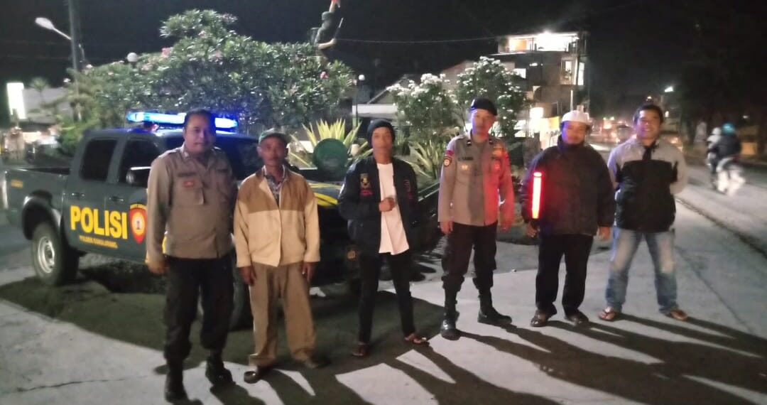 Patroli Strong Point Malam Hari Wujudkan Situasi Kamtibmas Yang Aman