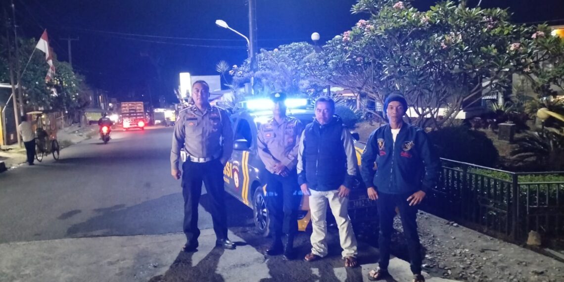 Patroli Strong Point Malam Hari Wujudkan Situasi Kamtibmas Yang Aman