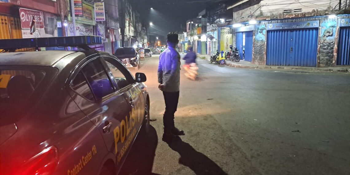 Antisipasi Gangguan Kamtibmas Di Malam Hari, Polsek Citamiang Tingkatkan Patroli Strong Point